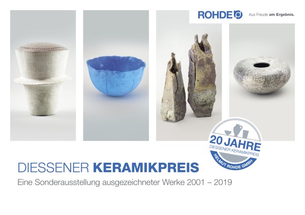 Keramický trh v Diessenu a mimořádná výstava „20 let ceny za uměleckou keramiku Diessener Keramikpreis“