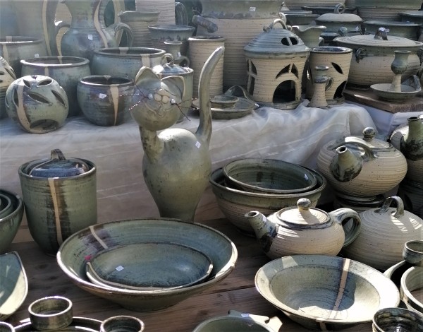 Visite au 23e marché de la poterie de Creußen