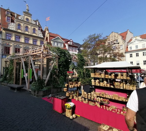 Thüringen’in kalbinde harika bir çömlek pazarı